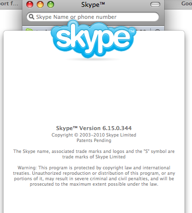 skype 5.5.0.124 for mac